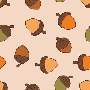 Nut Seamless Pattern Background for Surface Print Fabric Fashion Wrapping vector