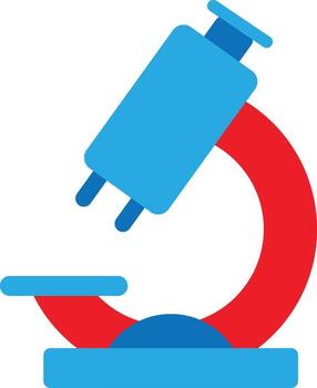 microscopio laboratorio Ciencias estudiar vector