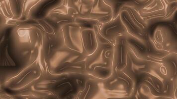 A rich abstract background with glossy, liquid-like textures in dark brown tones. The organic flow and shine create a futuristic, artistic, and luxurious look. video