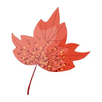 otoño arce hoja, grosella negra hoja, viburnum hoja, Pepino hoja, uva vino hoja mano dibujado utilizando de moda texturas en blanco antecedentes. otoño, otoño hoja, follaje, caído hoja, acción de gracias vector