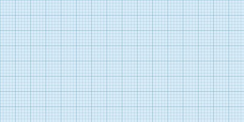 Grid blueprint graph paper for science and engineering design. Architecture drafting with lines and blue data. Ideal for sketch or technical use