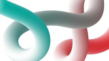 abstract 3d spiral fluid dynamic background vector