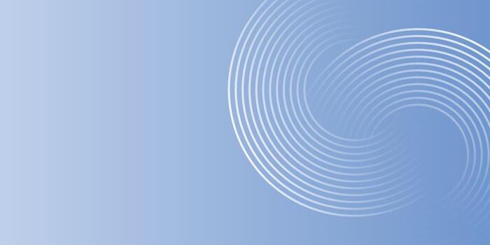 Abstract light blue and grey background with dynamic circle lines. Simple abstract white geometric stripes line background. Modern graphic design elements circle style concept for creative projects vector