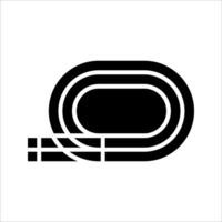 fast run Icon. Symbol isolated white background. illustration. color editable. vector