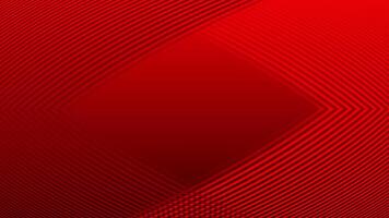 dynamisk röd abstrakt design med geometrisk mönster i rörelse video