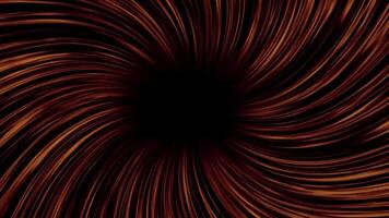 virvlande mönster skapa fascinerande visuell erfarenhet i mörk Plats video
