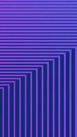 Vibrant purple and blue geometric patterns add depth and dynamism video