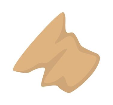 estropeado papel taza basura plano icono residuos clasificación y utilización vector