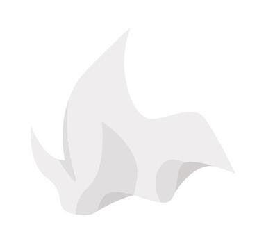 estropeado papel basura plano icono residuos clasificación y utilización plano ilustración mano dibujado icono vector