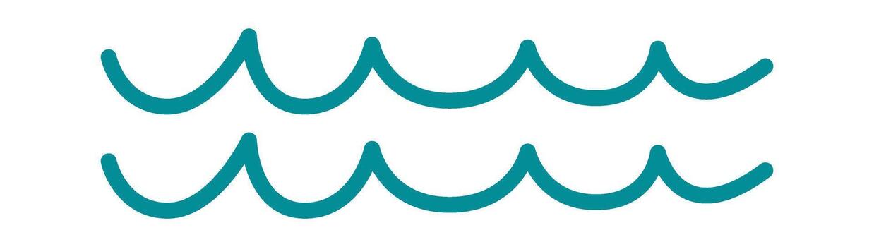 Rizado líneas resumen modelo plano icono plano ilustración icono vector