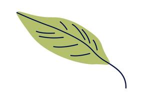 Cereza árbol hojas plano icono sakura planta ilustración vector