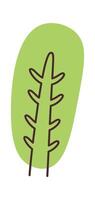 Handdrawn tree illustration Sketch of environment protection Illustration vector