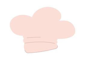 Chef hat illustration Kids cooking uniform vector