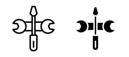 Repair icon stock illustration set vector