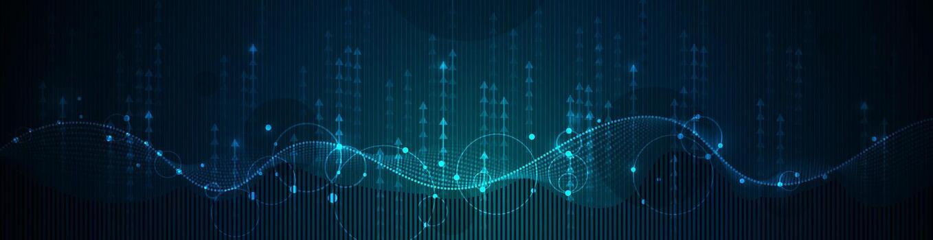 grande datos futurista, de alta tecnología tecnología, ligero líneas diseño. dato digital antecedentes. ilustración innovación datos sistema, ciber espacio, comunicación Internet, información, conexión concepto vector