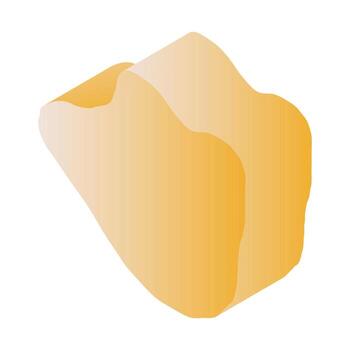 resumen 3d figura elemento en para niños garabatear estilo en brillante dibujos animados degradado color en antecedentes vector