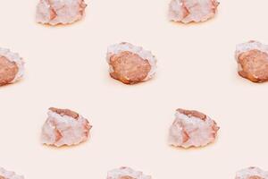 Beautiful stones calcite mineral. Natural translucent gemstone solid photo