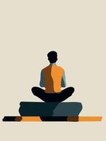 men's mental well-being vector