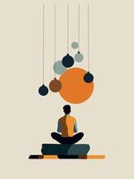 emotional health of men vector