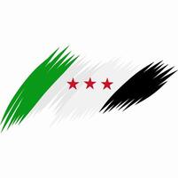 flag of Syria vector