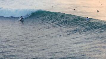 Bali, Indonesia - July 18th 2025. Surfing on video