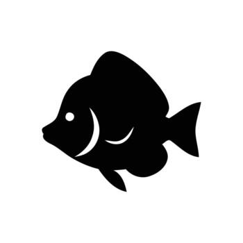 Basic Fish Shape vector