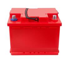 Car battery isolated on a white photo
