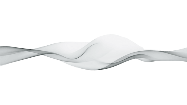 elegante branco onda formação contra isolado expansivo contexto, suave movimento elemento, abstrato png