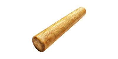 Wooden Baseball Bat. Sports Equipment For Baseball Enthusiasts Isolated On Transparent Background png