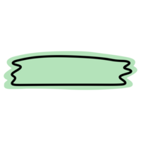 a green selotape icon on a transparent background png