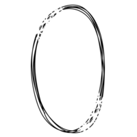 a black and white circle with a star in the middle png