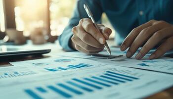 Crafting And Validating Company'S Income And Expenses Forecast With Manager Or Executive Cfo. Annual Budgeting And Financial Planning For Corporate Finance And Strategic Plan photo
