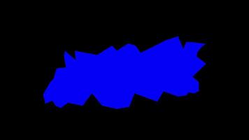 Blue Looping Crumbling Screen Animation for Intro and Outro Transition Preview video