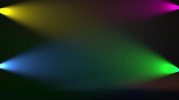 Rainbow Spot Light Side Animation video