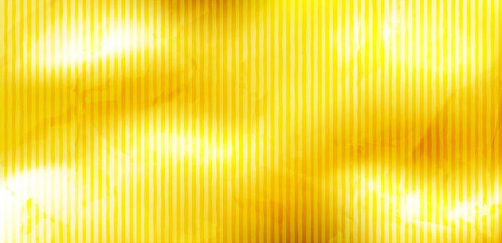Gradient Yellow Background with Fractal Glass Effect, Vertical Stripes and Grunge Texture. Abstract Digital Golden Texture. vector