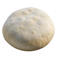 Smooth light gray river stone isolated on transparent background png