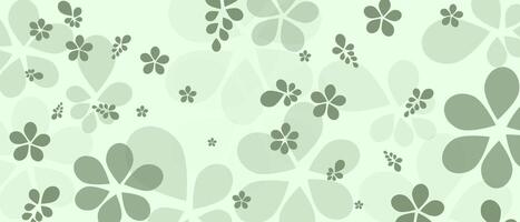 abstract nature pattern with flowers. Floral background. vector