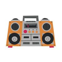 Retro Boombox 4 icon clipart avatar logotype isolated illustration vector
