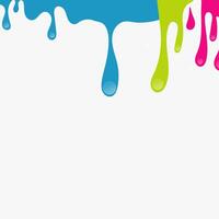 Dripping Paint - Modern Abstract Background for Branding vector