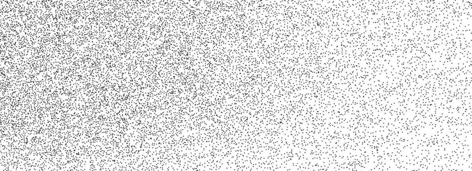 Abstract sand grain gradient texture. Stippled gritty noise background. Distressed dust particle overlay. Grunge dotted stone backdrop. Sand specks, speckles, granules wallpaper. Dot work grit vector