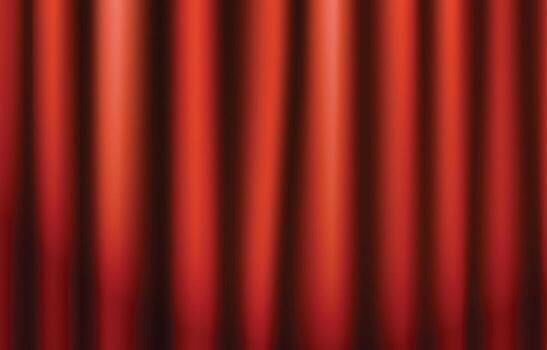 Background of red curtain with some smooth lines in it vector