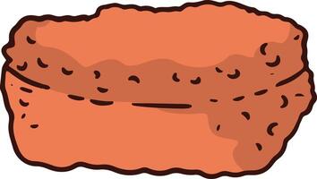 Junk Food with Doodle Style vector