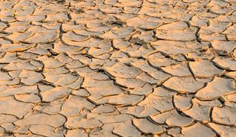Drought land - Greenhouse effect and global warming photo