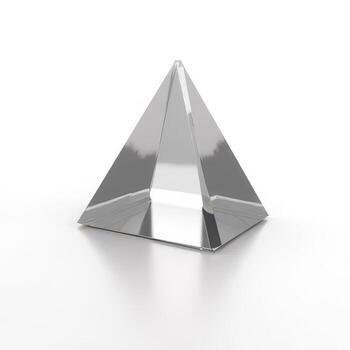 Abstract Symphony of Light and Form. photo