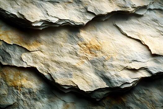 Weathered Stone Layers Pattern - Rustic Texture for Design and Background Use photo