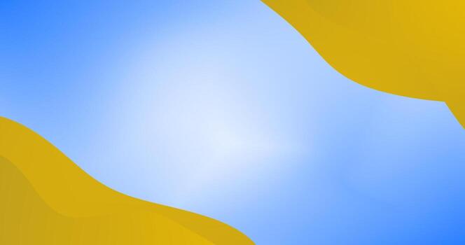 degradado amarillo capas y azul resumen antecedentes ilustración Copiar espacio para insertar texto vector
