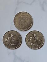 Traditional Yasin Talisman Coins with Arabic Script photo