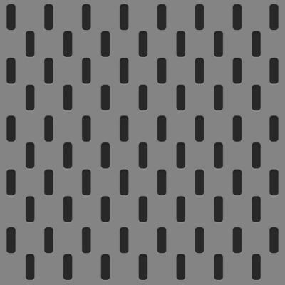 Pegboard peg board gray wall with dots, holes in geometric grid pattern. Perforated panel for hooks, diy construction.