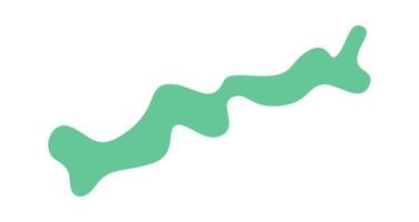 Green blot for background Flat Illustration Icon vector