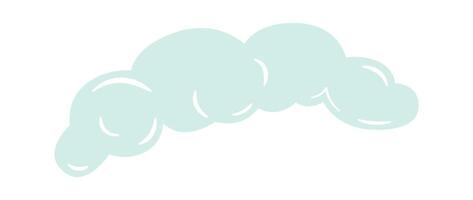 Sky Cloud Illustration Flat Illustration Icon vector